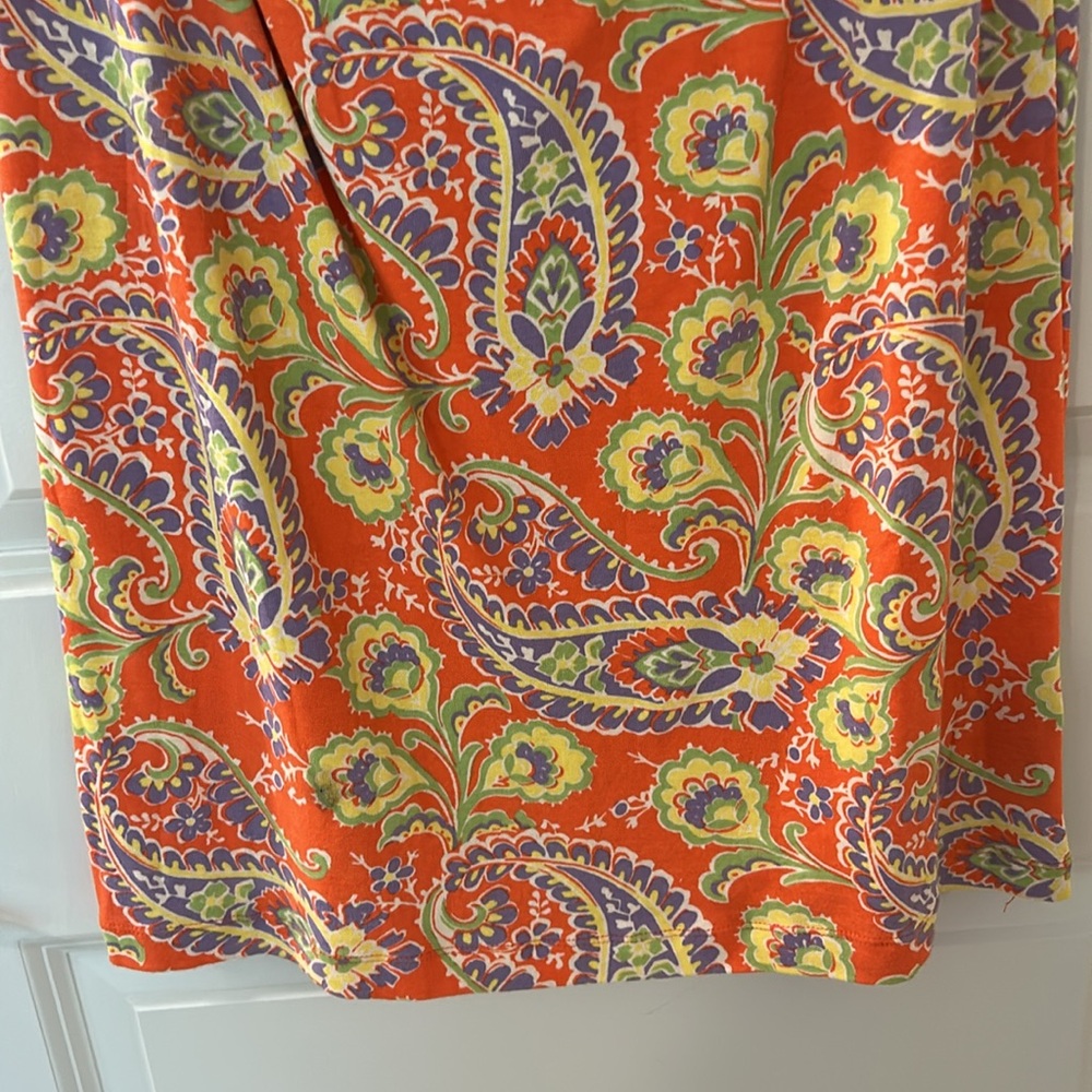 Lauren Ralph Lauren Vibrant Paisley Mini Dress - Picture 3 of 9